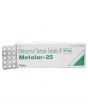 Metolar 25 mg with Metoprolol Tartrate