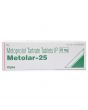 Metolar 25mg with Metoprolol Tartrate