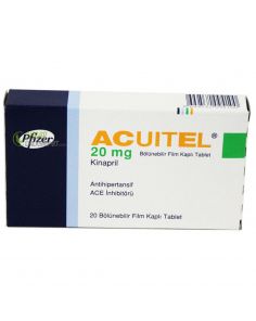 Acuitel 20 mg with Quinapril Hydrochloride