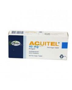 Acuitel 40 mg with Quinapril Hydrochloride