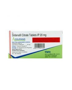 Assurans 20mg with Sildenafil Citrate