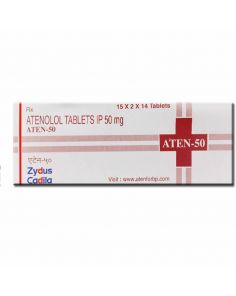 Aten 50 mg with Atenolol