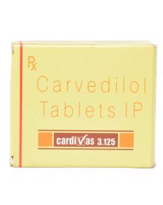 Cardivas 3.125mg with Carvedilol