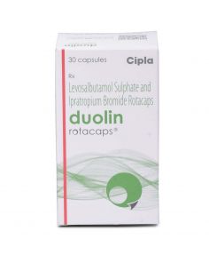 Duolin Rotacaps 100 mg 40 mg with Levosalbutamol + Ipratropium Bromide