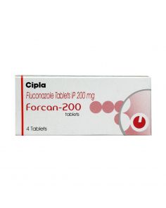 Forcan 200 mg with Fluconazole