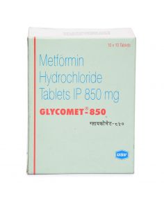 Glycomet 850mg with Metformin Hcl