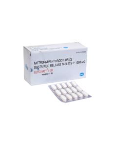 Glycomet SR 1000mg with Metformin Hcl