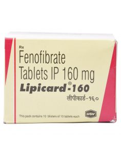 Lipicard 160mg with Fenofibrate