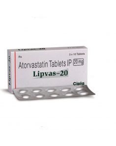 Lipvas 10mg with Atorvastatin