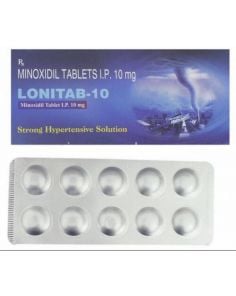 Lonitab 10mg with Minoxidil Topical