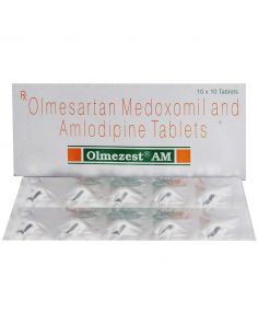 Olmezest AM 5/20mg with Olmesartan Medoxomil + Amlodipine