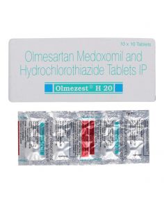 Olmezest H 20/12.5mg with Olmesartan and HCTZ