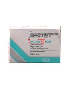 Ovunal SC 5000 i.u. with Human chorionic gonadotropin