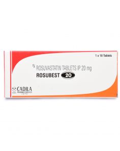 Rosubest 20mg with Rosuvastatin