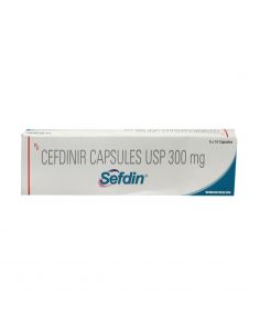 Sefdin 300 mg with Cefdinir