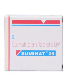 Suminat 25mg with Sumatriptan