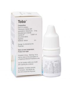 Toba Eye Drops 0.3% (5 ml) with Tobramycin
