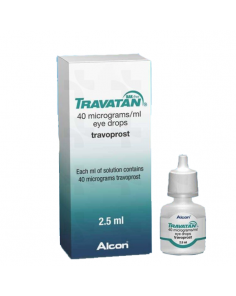Travatan 2.5 ml (0.004%) with Travoprost
