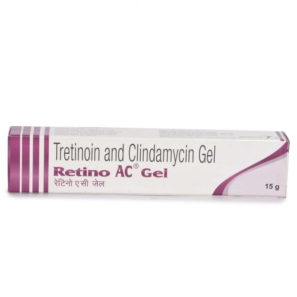 Retino AC Gel 0.025% 1% (15 gm) with Clindamycin & Tretinoin