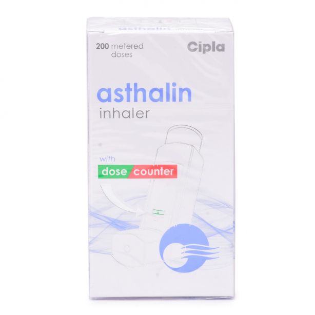 Asthalin HFA Inhaler 100 mcg (200 mdi) with Salbutamol / Albuterol
