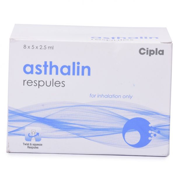 Asthalin Respules 2.5 ml with Salbutamol and Albuterol