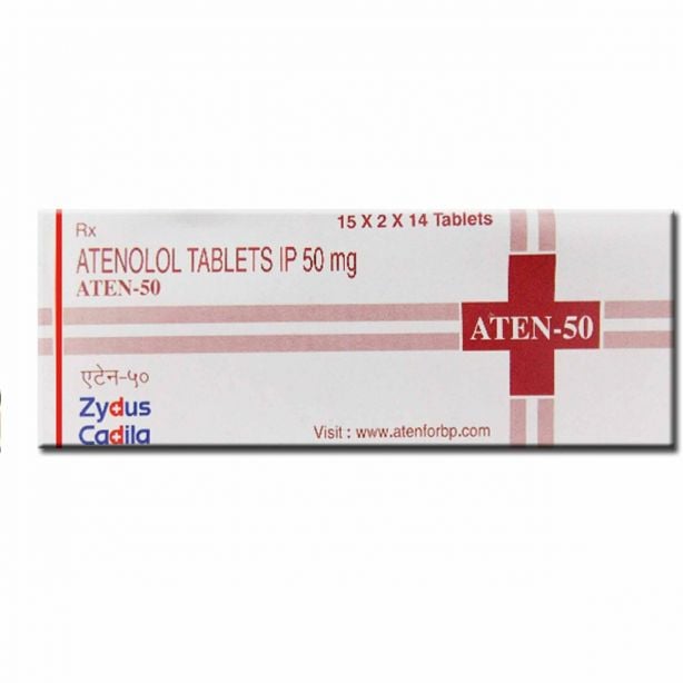 Aten 50 mg with Atenolol
