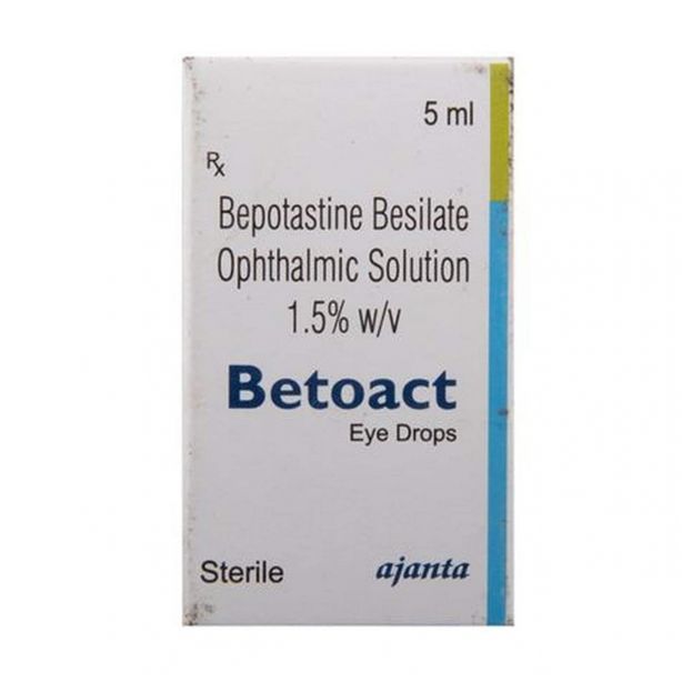 Betoact Eye Drops 1.5% (5ml) with Bepotastine