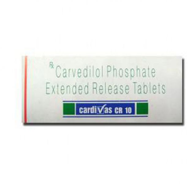 Cardivas CR 10mg with Carvedilol