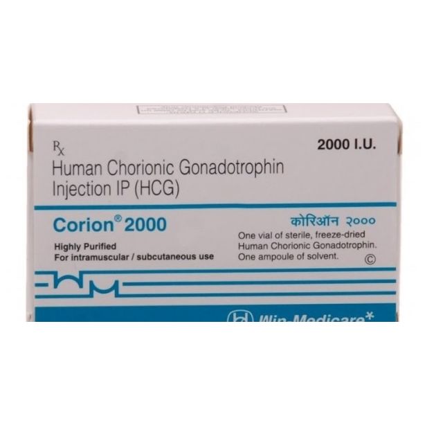 Corion 2000 i.u. with Human chorionic gonadotropin