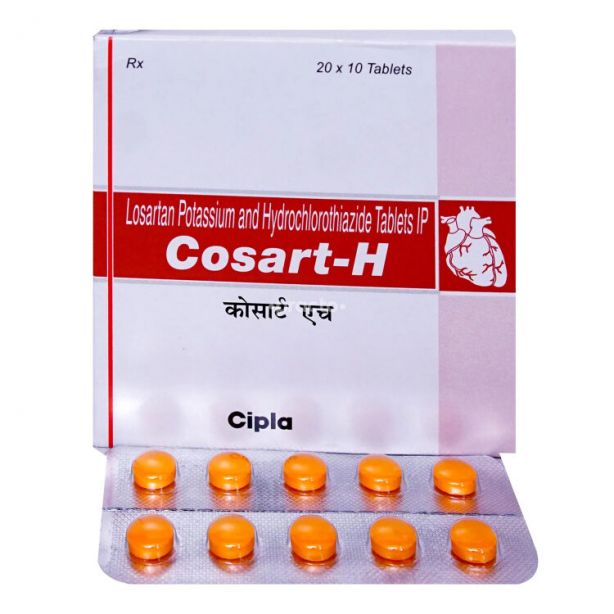 Cosart H 50/12.50 mg with Losartan