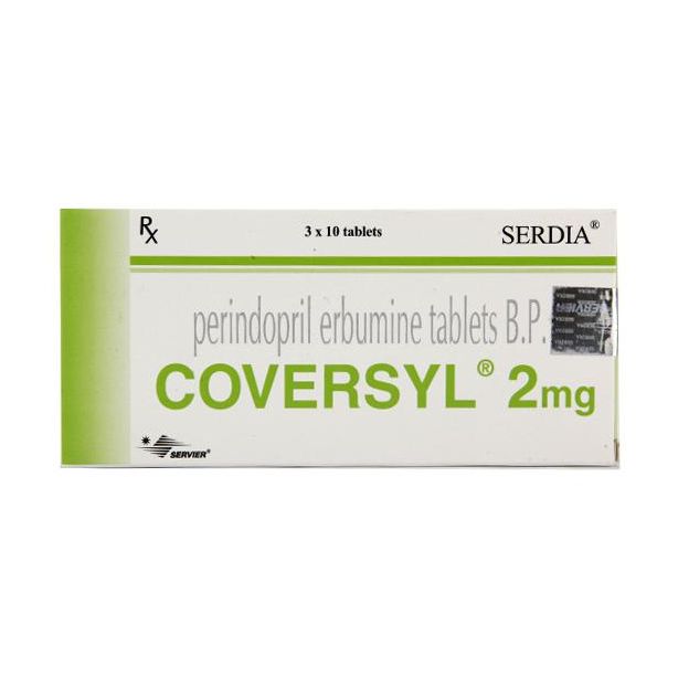 Coversyl 2mg with Perindopril