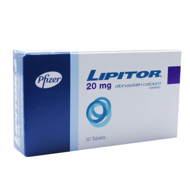 Lipitor 20mg with Atorvastatin
