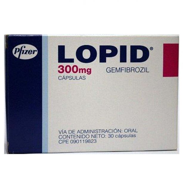 Lopid 300mg with Gemfibrozil