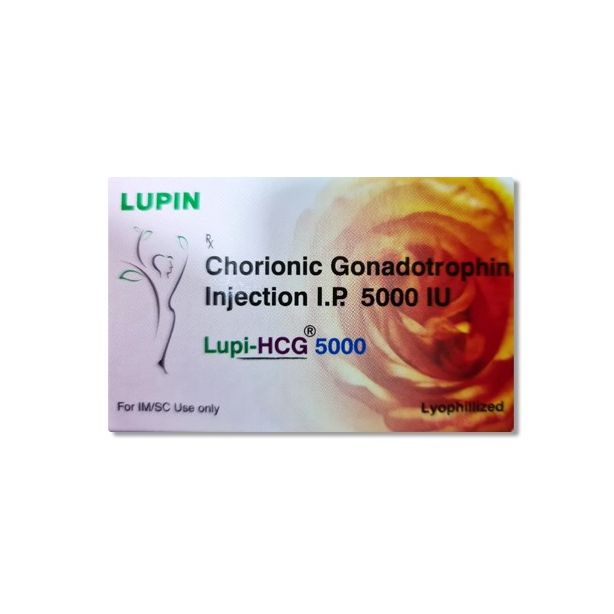 LupiHCG 5000 i.u. with Human chorionic gonadotropin