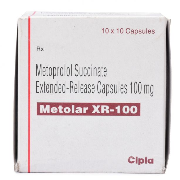 Metolar XR 100mg with Metoprolol