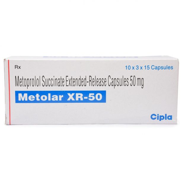 Metolar XR 50mg with Metoprolol