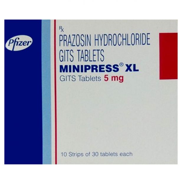 Minipress XL GITS 5mg with Prazosin
