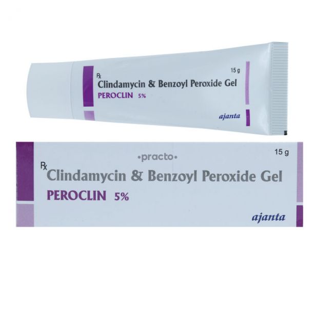 Peroclin Gel 5% with Benzoyl Peroxide + Clindamycin