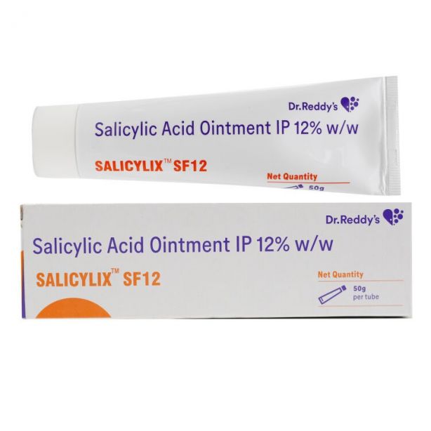 Salicylix SF 12 Ointment 50 gm with Salicylic Acid