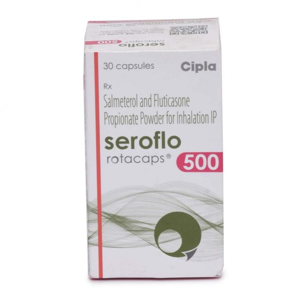 Seroflo Rotacaps 50mcg 500mcg with Salmeterol + Fluticasone Propionate