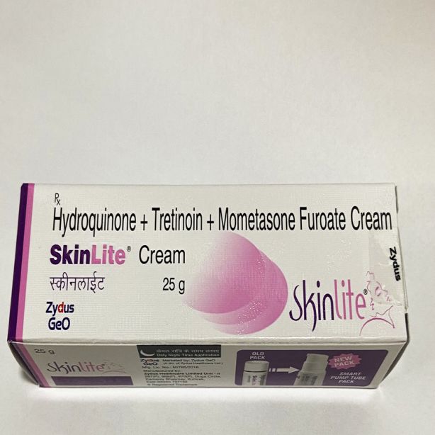 Skin Lite 25 gm with Hydroquinone + Mometasone + Tretinoin