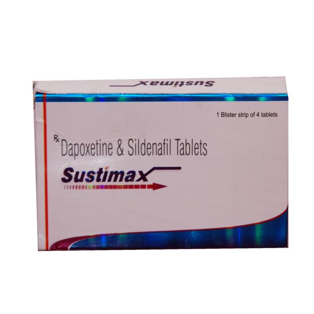 Sustimax 30/50mg with Dapoxetine and Sildenafil