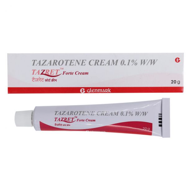 Tazret Forte Cream 0.1% 20gm with Tazarotene