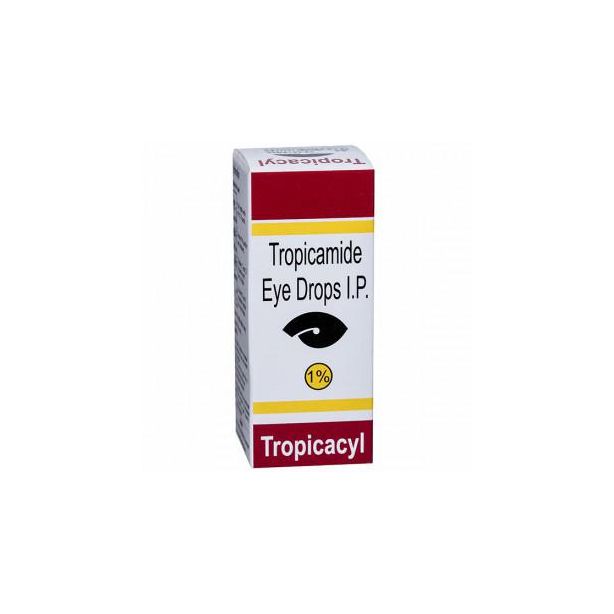 Tropicacyl Eye drop of 5 ml with Tropicamide