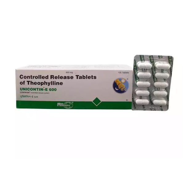 Unicontin 600mg with Theophylline