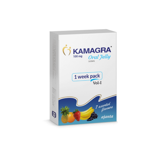 Week Pack Kamagra Oral Jelly 100 mg with Sildenafil Citrate Oral Jelly
