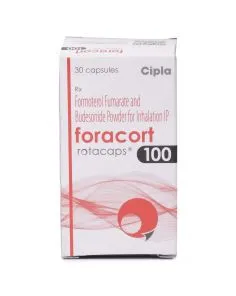 Foracort Inhaler 6/100 mcg (120 Doses) with Budesonide + Formoterol Fumarate