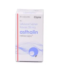 Asthalin Rotacaps 200 mcg with Salbutamol / Albuterol
