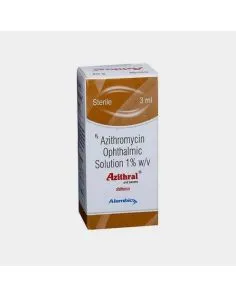 Azithral Eye Drops 0.1% (3ml) with Azithromycin