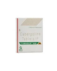 Cabgolin 0.25 mg with Cabergoline